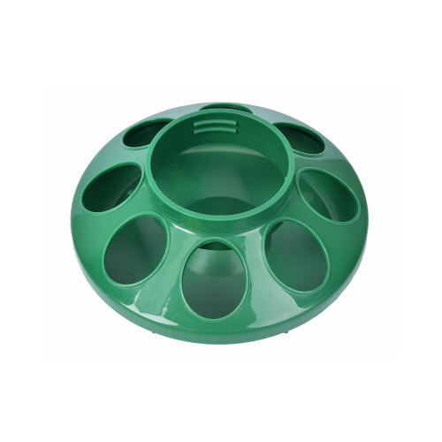MANNA PRO PRODUCTS LLC 1030592 Chick Feeder for Qt. Jar, Green Plastic