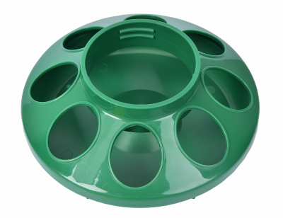 MANNA PRO PRODUCTS LLC 1030592 Chick Feeder for Qt. Jar, Green Plastic