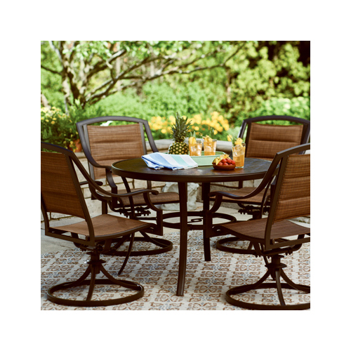 Byron Bay Steel Patio Dining Set, 5-Pc.