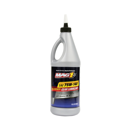 75W-140 Full Synthetic Gear Lubricant Oil, 1-Qt. - pack of 6