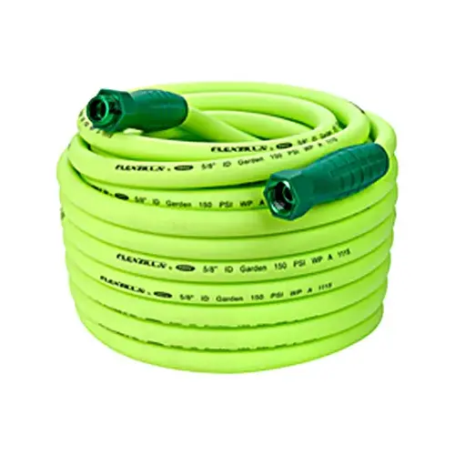 5/8 In. Dia. x 100 Ft. L. Drinking Water Safe Garden Hose with SwivelGrip Connections Green