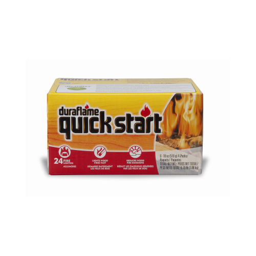 DURAFLAME COWBOY INC 04053 Firelighters, Quick-Start, 4-Ct  pack of 4