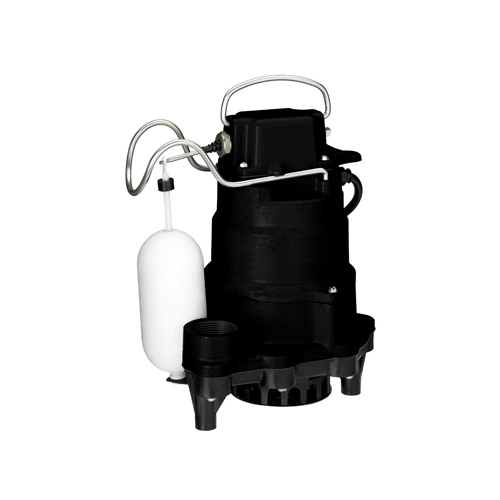Submersible Sump Pump, Cast Iron, 1/3-HP
