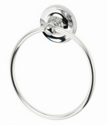 HOMEWERKS WORLDWIDE LLC-IMPORT 231181 Rounded Towel Ring, Chrome