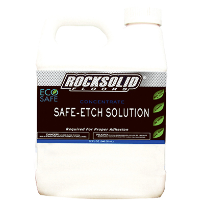 Rust-Oleum 60167 RockSolid Safe-Etch Concrete Floor Preparation, Clear High Gloss, 70-oz.