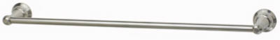 HOMEWERKS WORLDWIDE LLC-IMPORT 231191 Vintage Towel Bar, Brushed Nickel, 24-In.