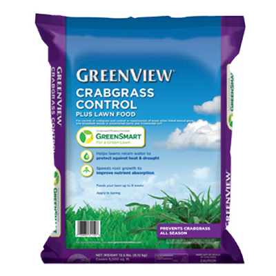 Turf Nuture 2129178 Crabgrass Control + Lawn Food Fertilizer, Covers 5,000 Sq. Ft., 13.5-Lbs.