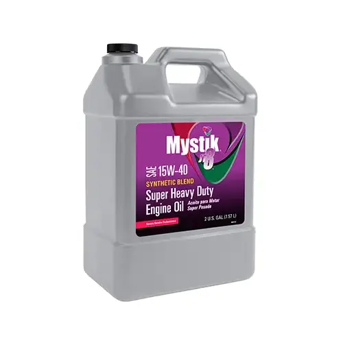 Diesel Oil, Heavy-Duty, 15W-40, 2-Gallons