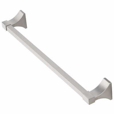 HOMEWERKS WORLDWIDE LLC-IMPORT 228234 Towel Bar, Brushed Nickel, 24-In.