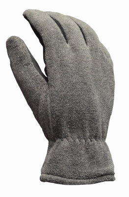 True Grip 8627-26 Winter Fleece Gloves, Synthetic Leather Palm, 40G Thinsulate, Men's Large