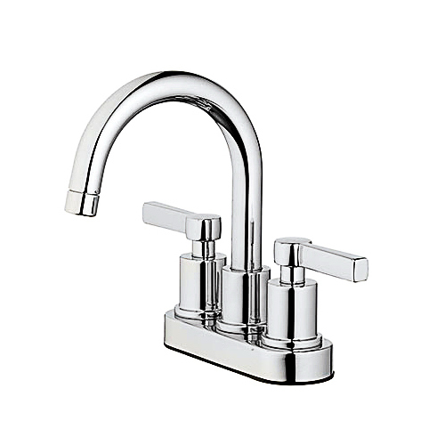 Mid-Arch Lavatory Faucet, 2-Handle, Chrome