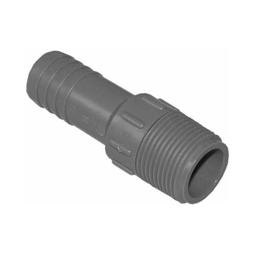 Poly Male Pipe Thread Insert Adapter, 3/4-In.