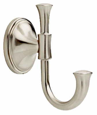 Liberty Hardware CSN35-SN-1 Carson Robe Hook, Satin Nickel