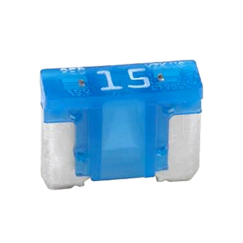 Low Profile ATM Mini Fuse, Clear, 15-Amp