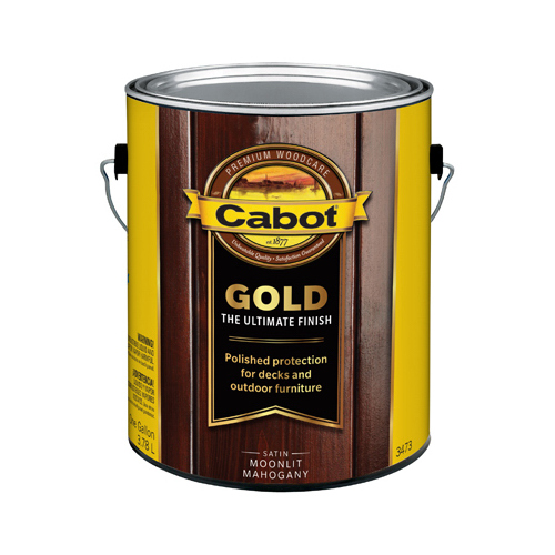 Gold Ultimate Exterior Wood Finish, Moonlit Mahogany, 1-Gallon