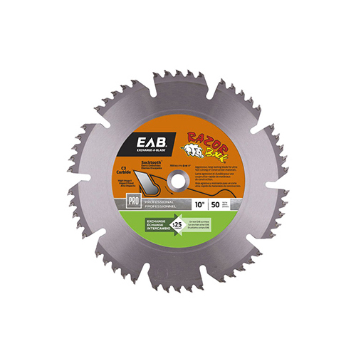 Exchange-A-Blade 1016832 Saw Blade, Razor Back, 50-Tooth x 10-In.