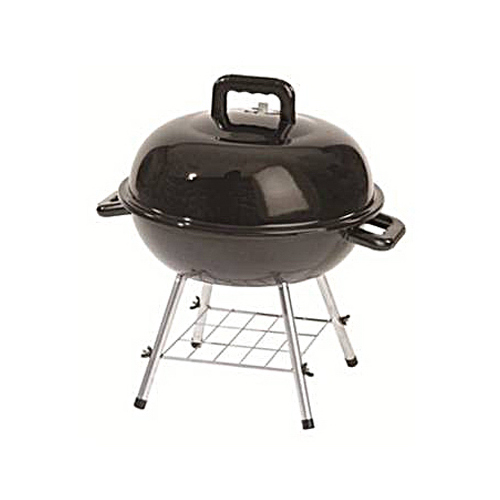 Charcoal Kettle Grill, 151-Sq. In., Black, 14-In.