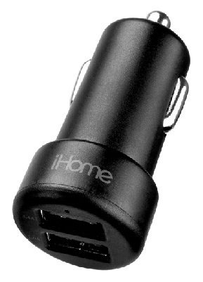 LIFEWORKS TECHNOLOGY GROUP LLC IH-CT548B Dual USB Car Charger, 3.4-Amp