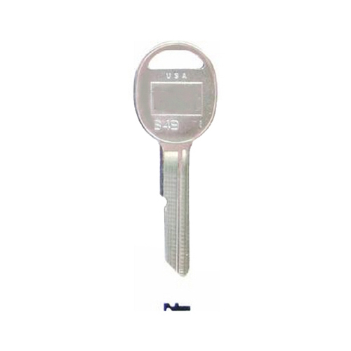 Kaba Ilco B49-S1098B Ilco General Motors Door/Trunk Key Blank