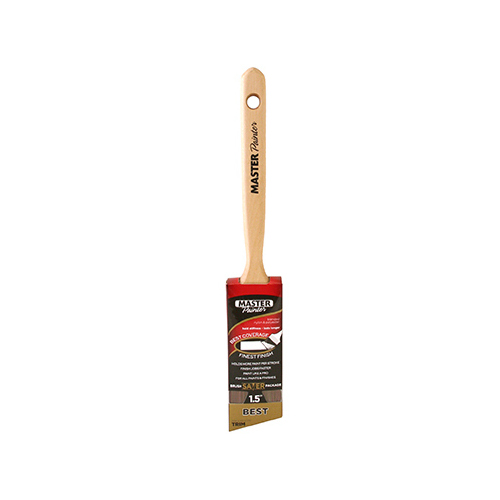 TRUE VALUE APPLICATORS 50415TVA Angle Sash Paint Brush, 1.5-In.