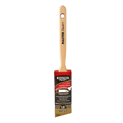 TRUE VALUE APPLICATORS 50415TVA Angle Sash Paint Brush, 1.5-In.