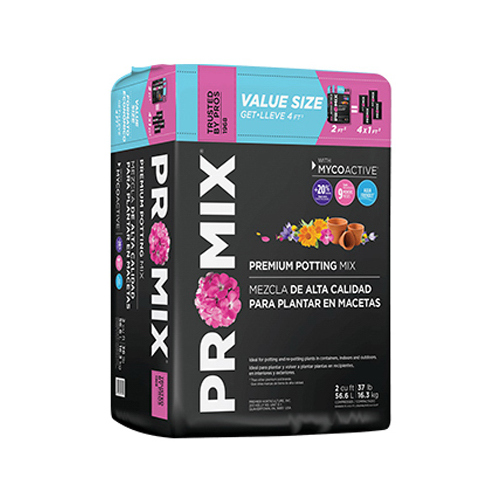 PRO-MIX 0305RG-XCP35 Premium Potting Mix, Compressed Bale, 2-Cu. Ft. - pack of 35