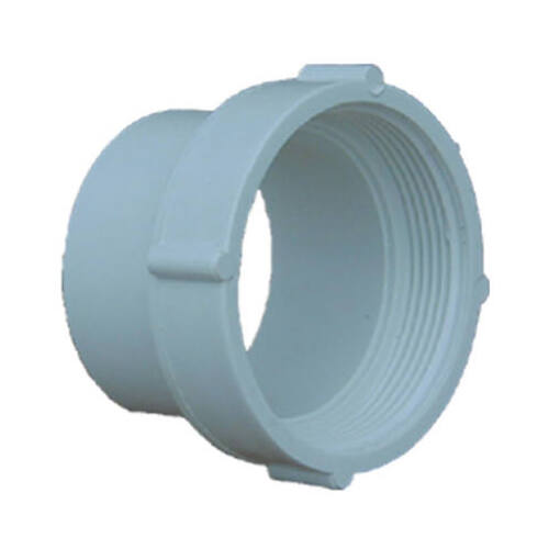 PVC Pipe Sewer & Drain Fitting Cleanout Body, 4-In.