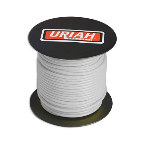 URIAH PRODUCTS UA521420 Automotive Wire, Insulation, White, 14 AWG, 100-Ft. Spool