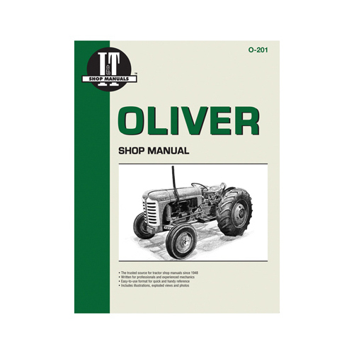 IT Shop Manuals O-201 Tractor Manual For Oliver