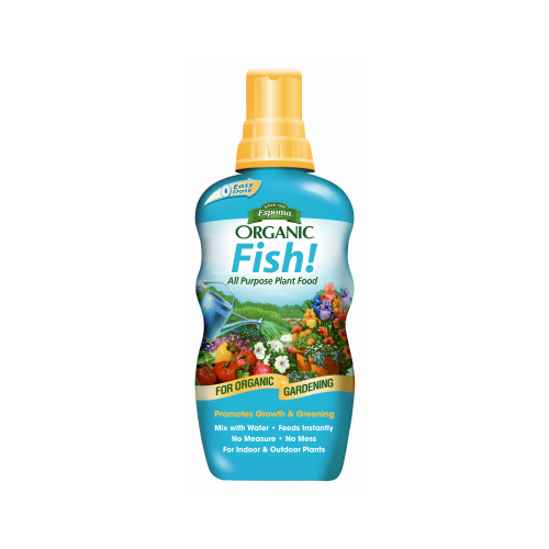 Fish Liquid Organic Plant Food, Concentrate, 24-oz.