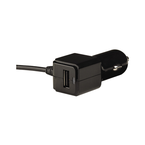 DC USB Car Charger, Black