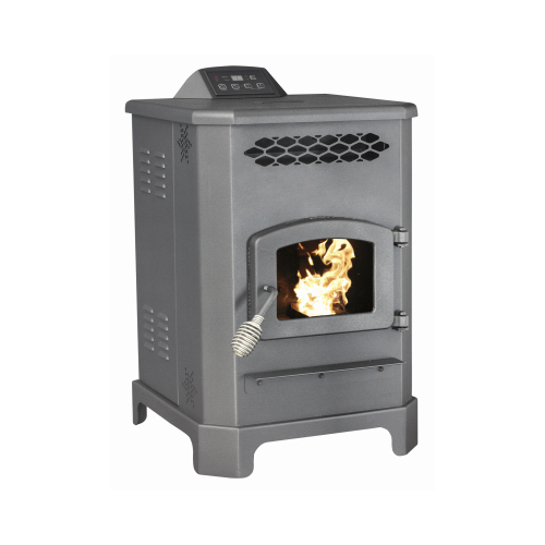 US Stove 5501S Compact Pellet Stove, Up To 48,000 BTU Output