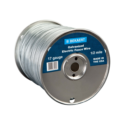 BEKAERT CORPORATION 118244 Electric Fence Wire, 17 Gauge, 1/2-Mile (2640 Ft.)