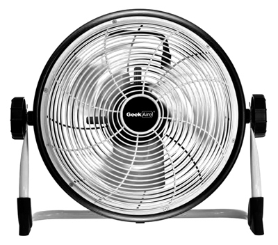 ZHILANG INTERNATIONAL CO LTD CF1 Rechargeable Desk Fan, High-Velocity, 12-In.