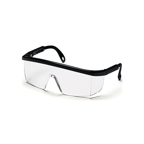 PYRAMEX SAFETY PRODUCTS LLC SB410S-TV Wraparound Safety Glasses, Clear