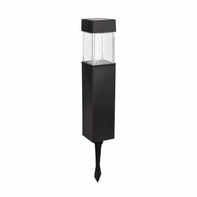 JIAWEI TECHNOLOGY LTD QS7P-K2-BK-T15 Solar Accent Light, Black Plastic