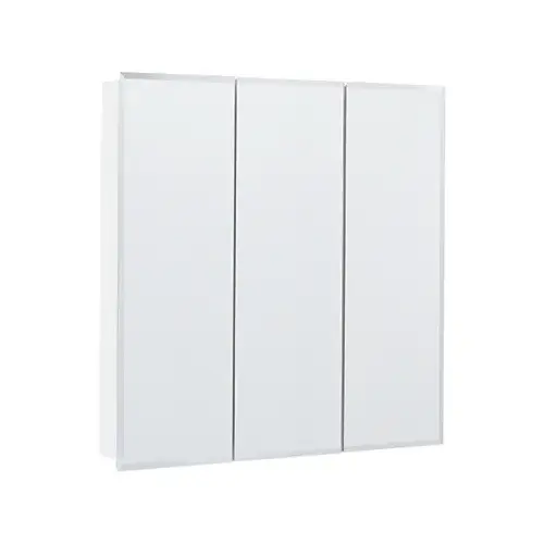 RSI HOME PRODUCTS CB10230 Medicine Cabinet, Surface Mount, Beveled Tri-View Mirror, 30W x 4.25D x 29.625H-In.