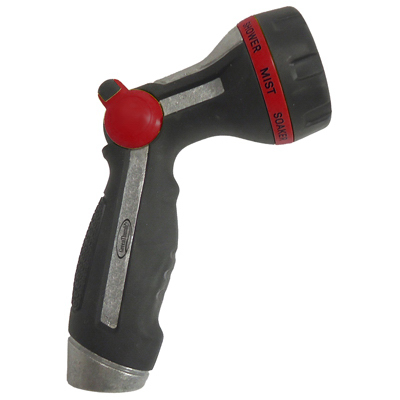 Melnor R301GT Water Nozzle, Thumb-Control, Comfort-Grip, 8-Pattern Spray