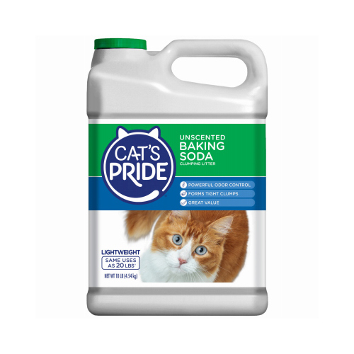 Cat's Pride C01325-G60 Litter, Lightweight, Baking Soda, 10-Lbs.