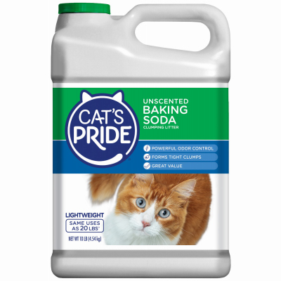 Cat's Pride C01325-G60 Litter, Lightweight, Baking Soda, 10-Lbs.