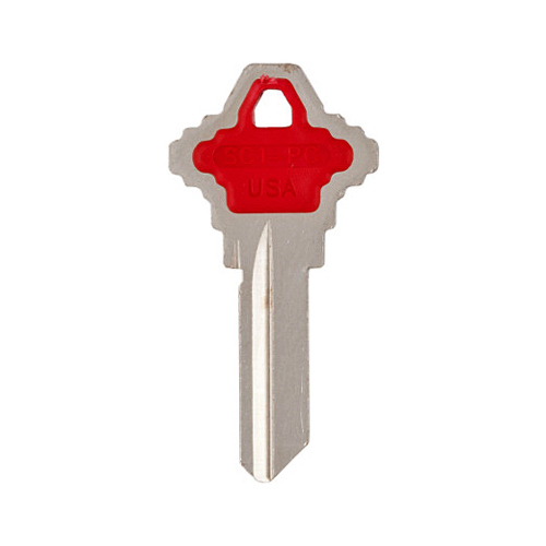 Kaba Ilco SC1-PC-RED-XCP5 KABA ILCO SCHLAGE RED KEY BLANK - pack of 5