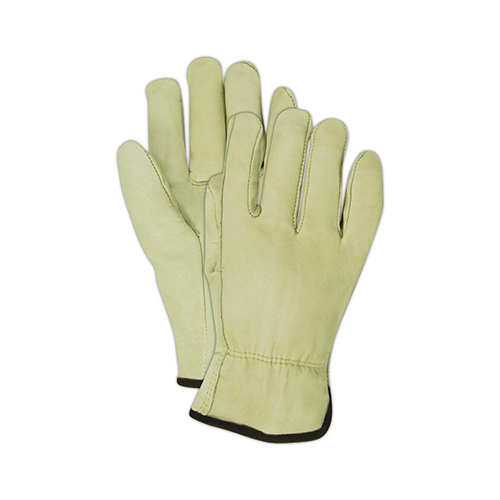 MAGID GLOVE & SAFETY MFG. B6540ETM Cowhide Leather Work Gloves, Medium