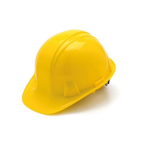 PYRAMEX SAFETY PRODUCTS LLC HP14030-TV Hard Hat, Cap Style, Pin Lock, Yellow