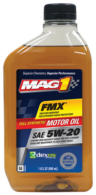 WARREN DISTRIBUTION MAG64099 Synthetic Motor Oil, 5W-20, 1-Qt.