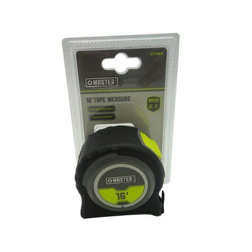 Tape Measure, ABS Housing, 1-3/16-In. x 16-Ft.