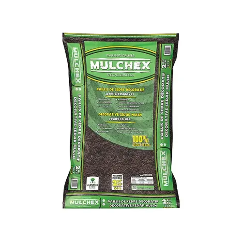 AMERISCAPE INC 92500 Canadian Cedar Mulch, Dyed Brown, 2 Cu. Ft.