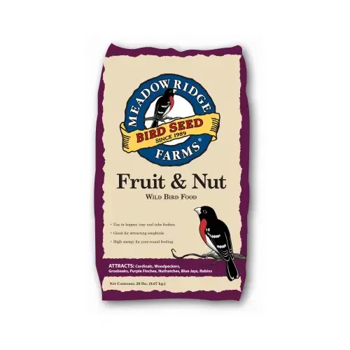 JRK SEED B200720 Wild Bird Food, Fruit & Nut, 20-Lb.