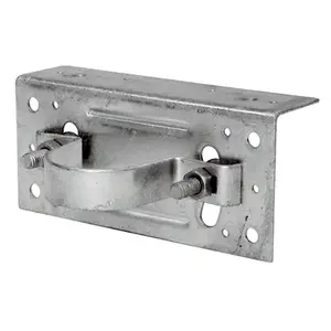 MIDWEST AIR TECHNOLOGIES 328598C Chain Link Adjustable Wood Adaptor Clamp, 2-3/8-In.