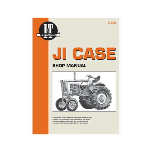 IT Shop Manuals C-202 Tractor Manual For Case Diesel