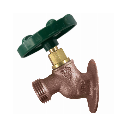 ARROWHEAD BRASS & PLUMBING 355QTLF NoKink Hose Bibb, LeadFree, 3/4